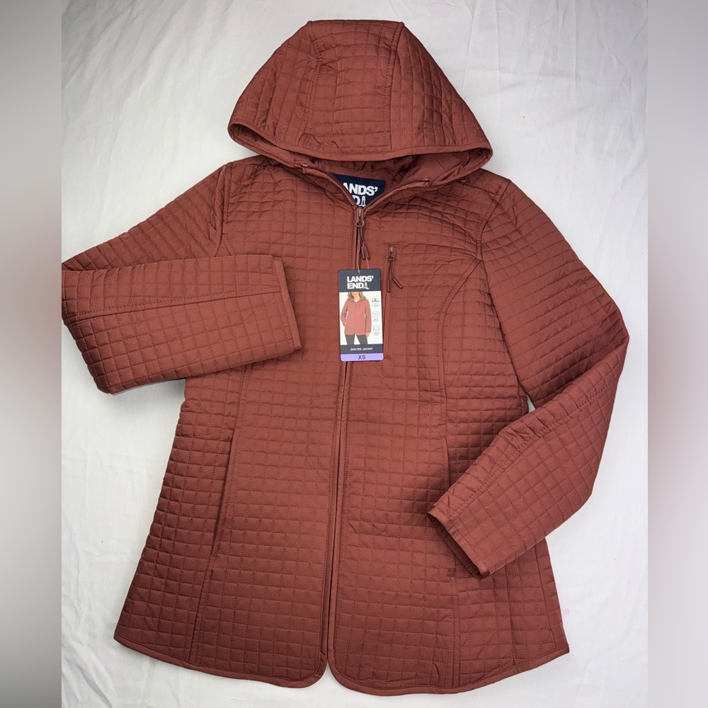 Lands'‎ End Women's Quilted Jacket - New size XS